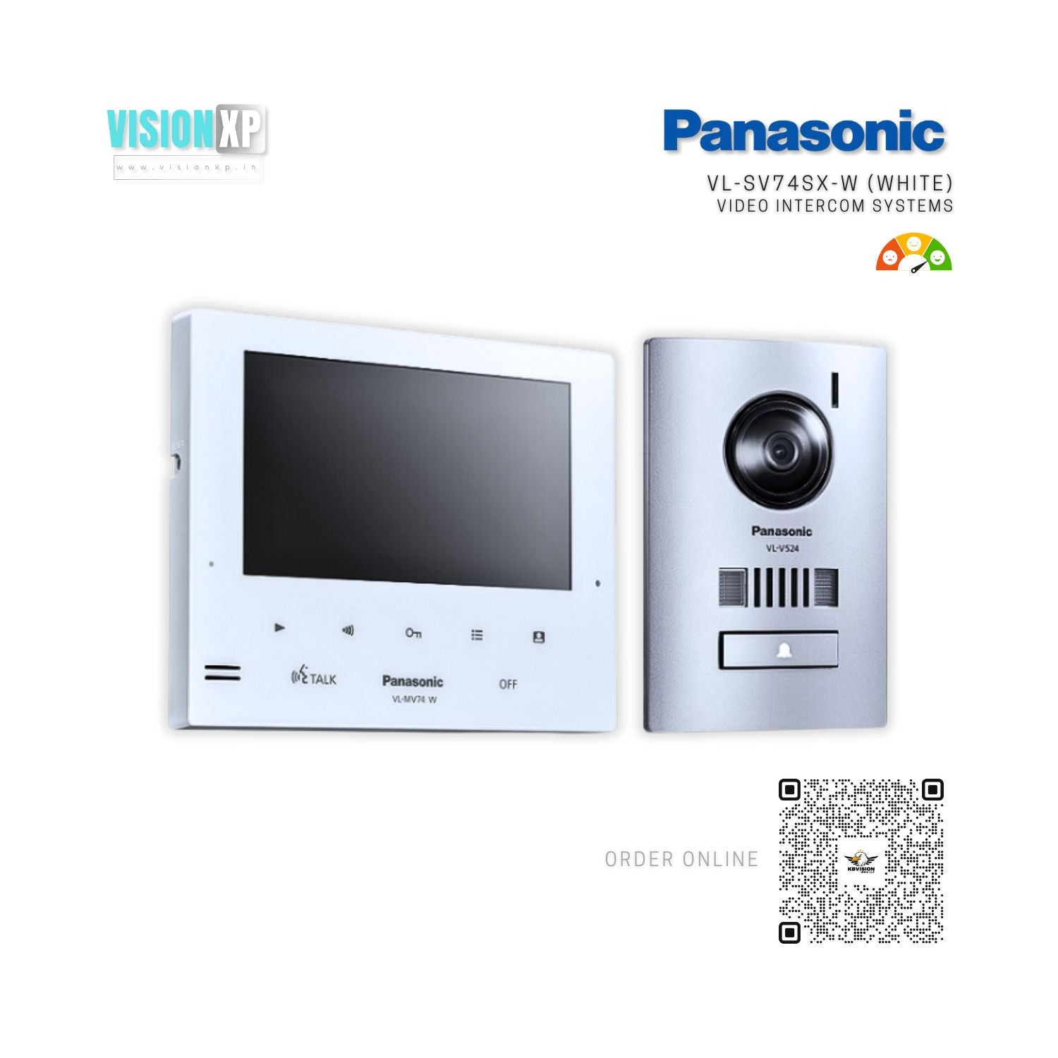 Panasonic VL-SV74SX-W Video Intercom Systems Panasonic VL-SV74SX-W Video Intercom Systems